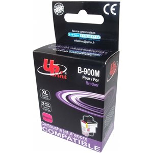  Uprint - Cartouche compatible pour Brother  LC900 Magenta 