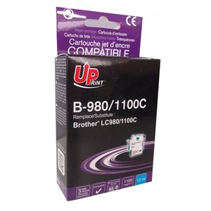 Uprint - Cartouche compatible Brother LC1100/LC980 XL Cyan 