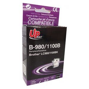 Uprint - Cartouche compatible Brother LC1100/LC980 XL Noire 