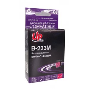 Uprint - Cartouche compatible pour Brother LC223 XL Magenta