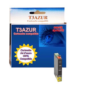 T3AZUR - Cartouche compatible Epson T1591XL - Photo Noire