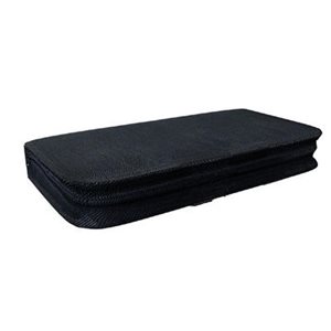 Pochette zippée pour CD/DVD - pour 48 CD Noir