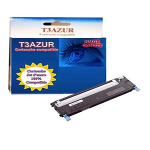 T3AZUR - Toner compatible DELL Laser 1230 / 1235 (593-10494) Cyan