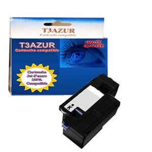T3AZUR - Toner compatible DELL Laser 1250 / 1350 (593-11016) Noir