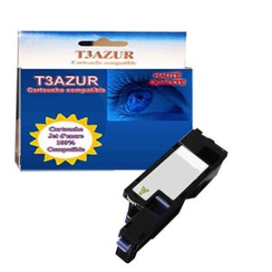 T3AZUR - Toner compatible DELL Laser 1250 / 1350 (593-11019) Yellow