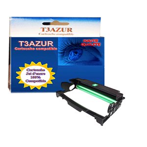 T3AZUR - Tambour compatible  DELL 1700 , 1710 Noir