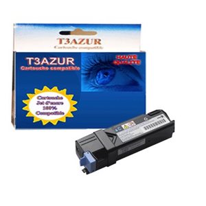 T3AZUR - Toner compatible DELL Laser 2130cn / 2135cn (593-10313) cyan