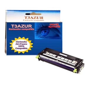 T3AZUR - Toner compatible DELL Laser 2145 / 2145cn (593-10371) Yellow 