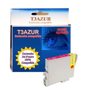 T3AZUR - Cartouche compatible pour Epson T0543- Magenta