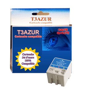 T3AZUR - Cartouche compatible pour Epson T014 - Couleur