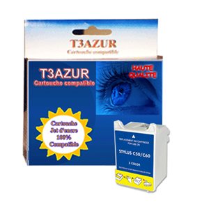 T3AZUR - Cartouche compatible pour Epson T029- Couleur