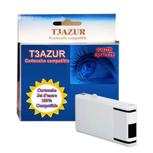  T3AZUR - Cartouche compatible Epson T7011 XXL - Noire