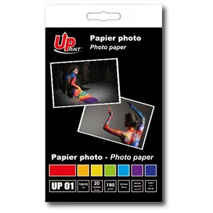 Papiers Photos Brillants - 180 g m2 - A6 (100 x 150mm) - 20 feuilles 