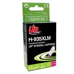 Uprint  - Cartouche compatible HP n°935XL (C2P25AE) Magenta
