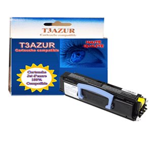 T3AZUR  - Toner compatible DELL 2230 (593-10501) Noir