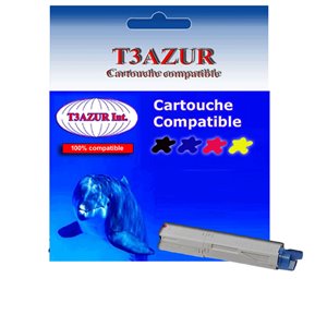 43459330- Toner Laser compatible pour Oki C3300 / C3400 Magenta