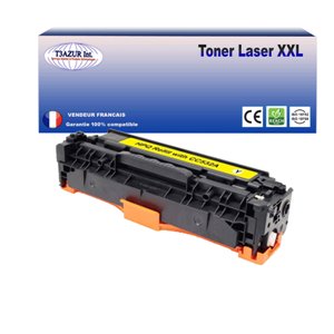 T3AZUR - Toner/Laser générique HP CC532A/ CE412A/ CF382A Jaune