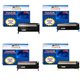 4x CLT-406S/CLP360 Cartouche Compatible de toner pour Samsung CLP-365,CLP-368,CLX-3300