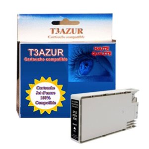 T3AZUR - Cartouche compatible Epson RX700 Noire 
