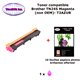 Toner compatible Brother TN245 Magenta pour imprimante Brother MFC 9140CDN 9330CDW 9340CDW 9340CW+ 10f A6 brillants - T3AZUR 