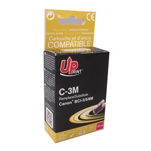 Uprint - Cartouche compatible Canon BCI-3/6 Magenta
