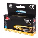 Uprint - Cartouche Compatible pour Canon CLI-551 XL Cyan (Haute Capacité)