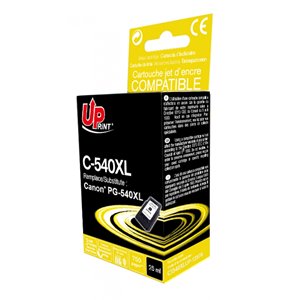 Uprint -Cartouche Compatible pour Canon PG-540 XL Noire (Haute Capacité)