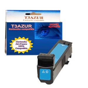 T3AZUR - Toner/Laser générique HP CB381A / HP 824AC Cyan