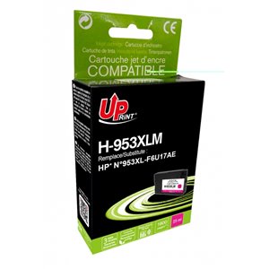 Uprint  -Cartouche compatible HP n°953XL (F6U17AE ) Magenta