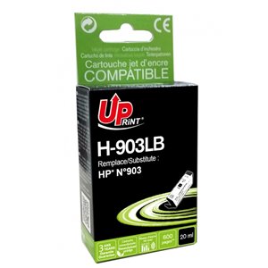 Uprint-Cartouche compatible HP n°903XL (T6M15AE) Noire