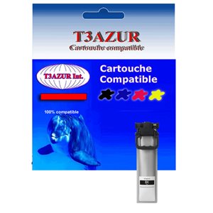 T3AZUR - Cartouche compatible EPSON T9451/ T9461 (C13T944140/C13T945140) - Noire 5000 pages