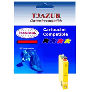 T3AZUR - Cartouche compatible EPSON T0344 (C13T03444010) Jaune 15ml