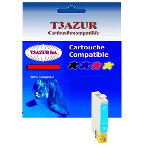 T3AZUR - Cartouche compatible EPSON T0345 (C13T03454010) Light Cyan 15ml
