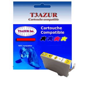T3AZUR - Cartouche compatible EPSON T0594 (C13T05944010) - Jaune 17ml