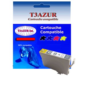 T3AZUR - Cartouche compatible EPSON T0598 (C13T05984010) Noire Matt  17ml