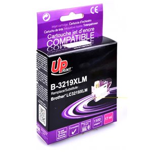 Uprint - Cartouche compatible Brother LC3219 XL Magenta 