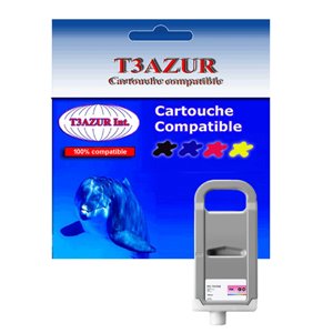 T3AZUR -  Cartouche compatible CANON  PFI-701 Photo Magenta (700ml)