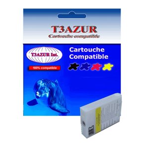 T3AZUR -  Cartouche compatible CANON BJI-643 Jaune (29ml)