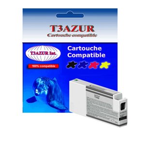 T3AZUR - Cartouche compatible Epson T5968 (C13T596800) - Noir Matt 350 ml