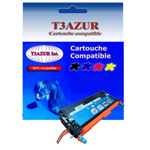 T3AZUR -Toner compatible DELL Laser 3130cn (593-10290) Cyan