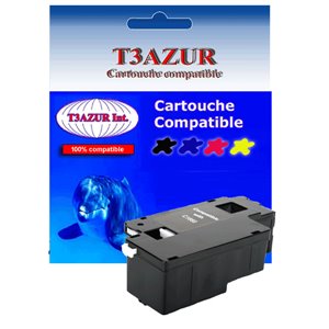 T3AZUR - Toner compatible DELL C1660 (593-11130) Noir