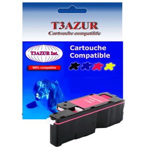 T3AZUR - Toner compatible DELL C1660 (593-11128) Magenta