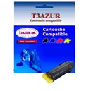 T3AZUR - Toner compatible Dell H625CDW/ H825CDW/ S2825CDN (593-BBSE) Jaune
