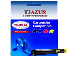 T3AZUR -Toner compatible Dell 7130CDN (593-10878) Jaune