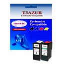 T3AZUR - Lot de 2 Cartouche compatible Dell DH829 / CH884 / DH829
