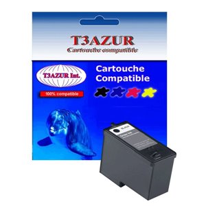 T3AZUR - Cartouche compatible Dell MK990 / MK992 (592-10316/592-10209/592-10314) Noir