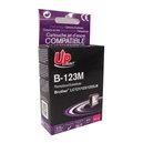 Uprint - Cartouche compatible pour Brother LC123 XL Magenta