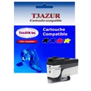 T3AZUR - Cartouche compatible Brother LC3233 (LC-3233Bk) Noire