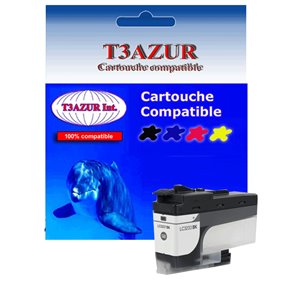 T3AZUR - Cartouche compatible Brother LC3233 (LC-3233Bk) XL Noire