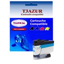 T3AZUR - Cartouche compatible Brother LC3233 (LC-3233C) Cyan